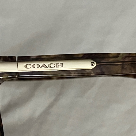 Coach light Brown confetti cat eye Sunglasses - Picture 10 of 16